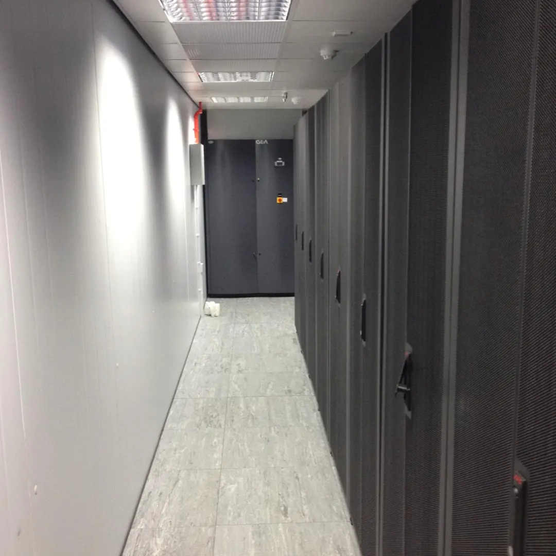 inside mobile data centre